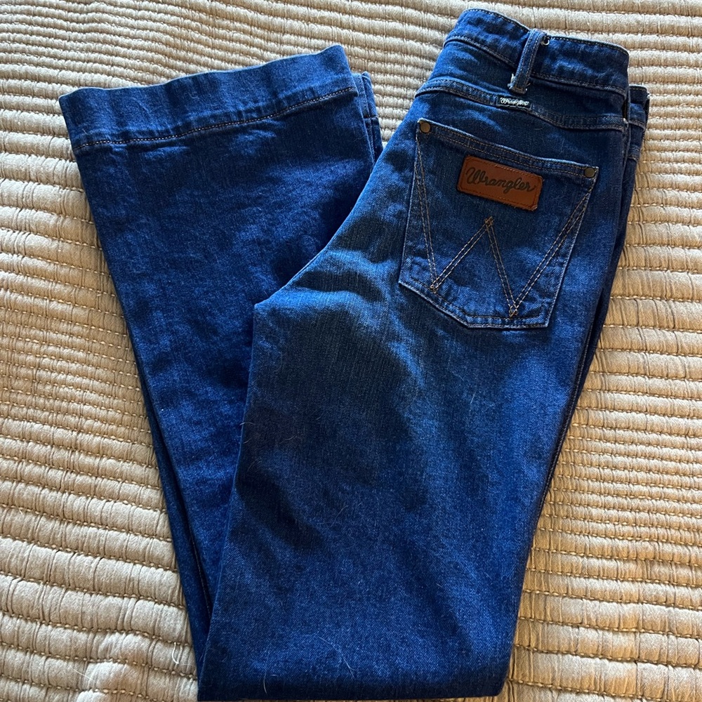 Wrangler Dark Blue Denim Pants